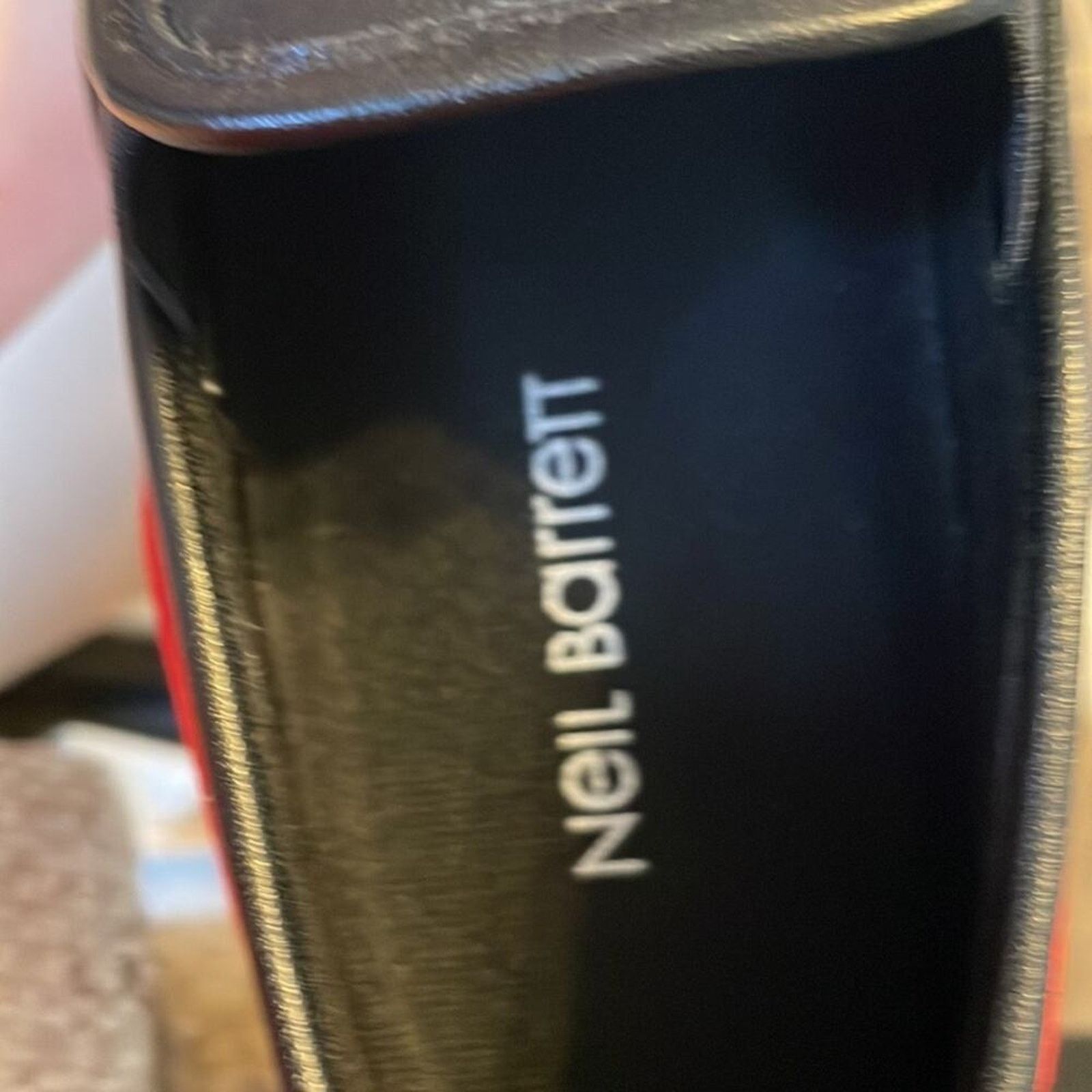 Neil Barrett Neil Barrett black leather slip on Sneakers Size US 8 / IT 38 - 8 Thumbnail