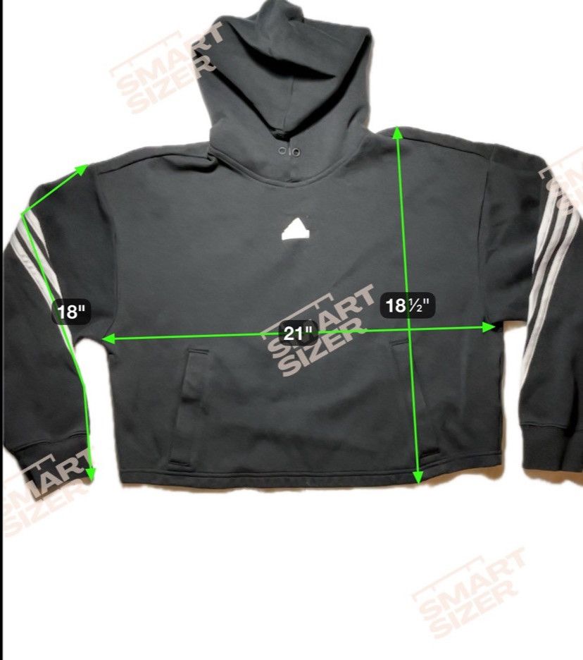 Adidas Adidas Y2K cropped hoodie Size M / US 6-8 / IT 42-44 - 3 Thumbnail