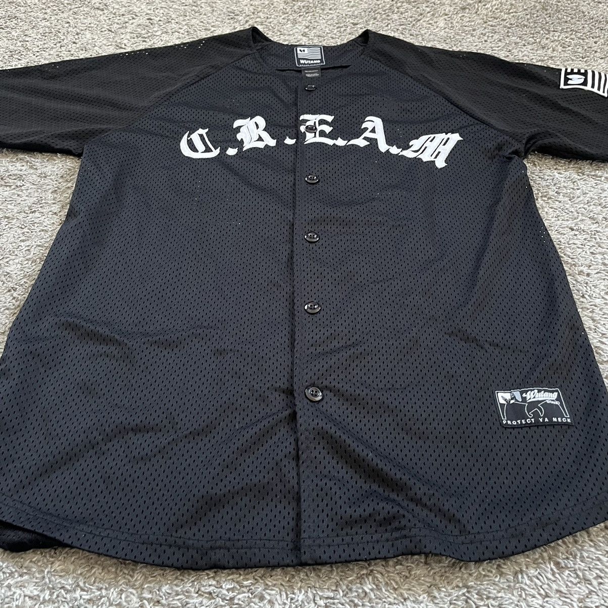 Wu-Tang Clan 🔴Wu-Tang Baseball Jersey Size Medium Rare Black WuTang Rza Size US M / EU 48-50 / 2 - 9 Thumbnail