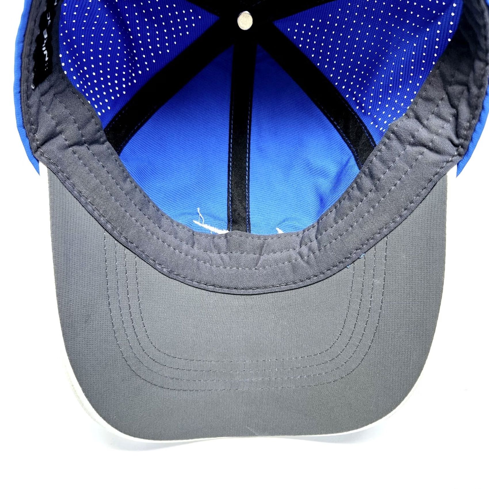 Nike Nike Golf Hat Hook Loop Adjustable Light Logo Golf Outdoors Blue Men Adjustable Hat Sports Casual Mens Size ONE SIZE - 6 Thumbnail