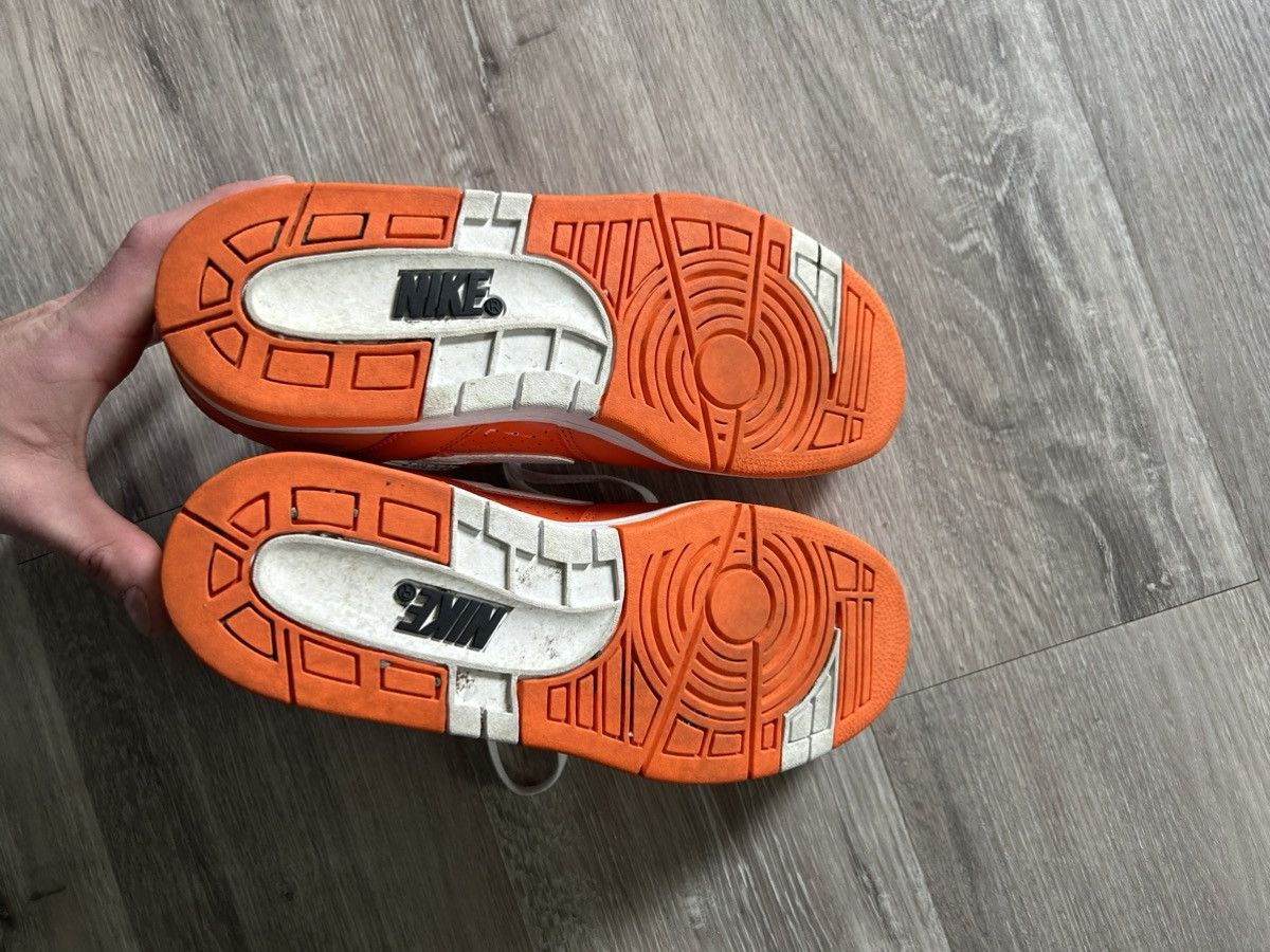 Nike × Supreme Supreme/Nike SB AF2 Low Orange/White Size US 9 / EU 42 - 5 Thumbnail