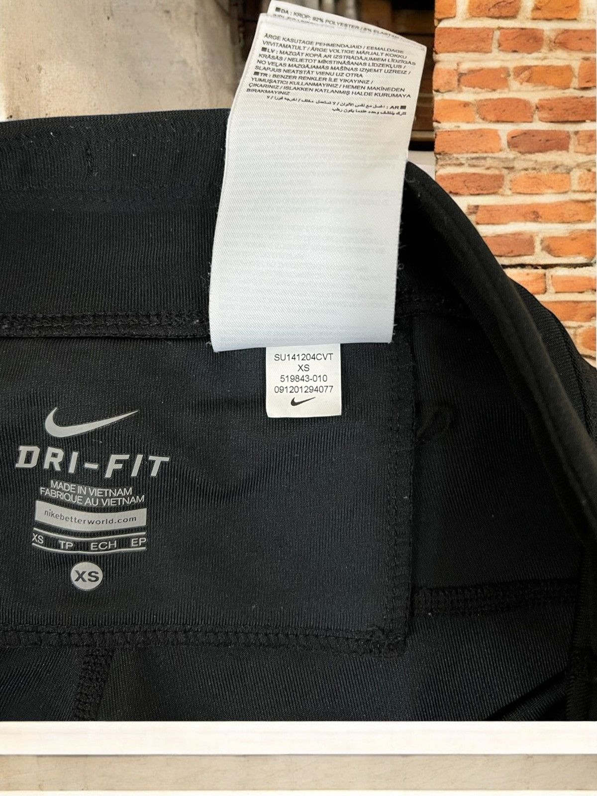 Nike Nike Running Dri-Fit black leggins size XS Size 24" / US 00 / IT 34 - 6 Thumbnail
