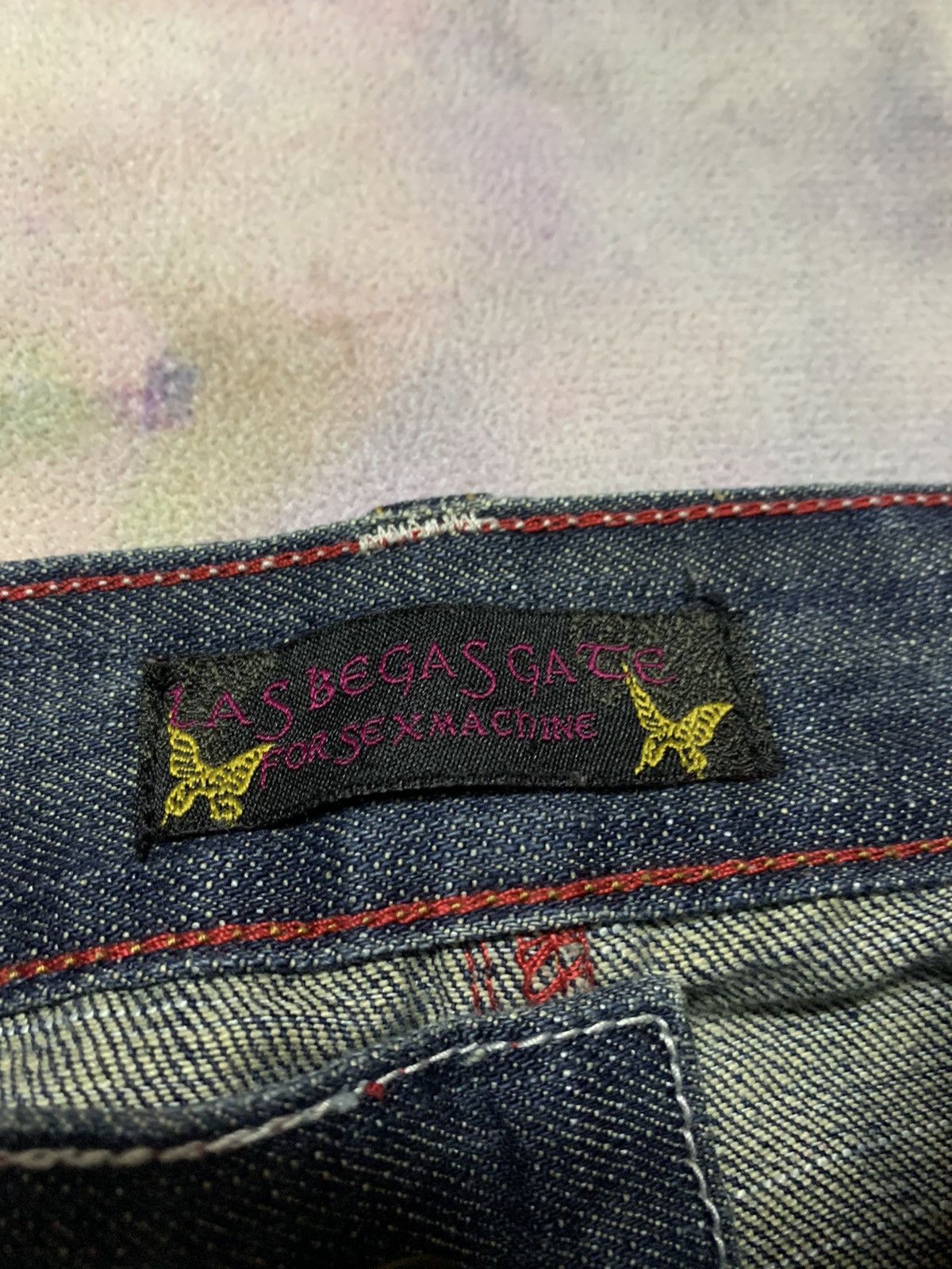 Hysteric Glamour Flare Japanese Brand Lasbegasgate Washed Low Rise Size US 33 - 5 Thumbnail