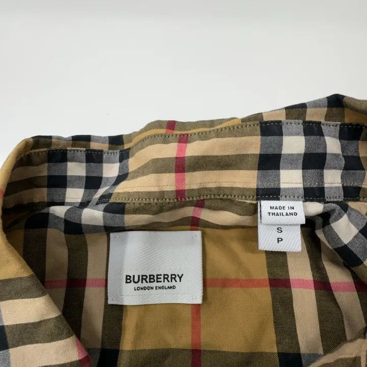 Burberry Burberry Burberry Vintage Plaid Long Sleeve Shirt-2507 Size US S / EU 44-46 / 1 - 4 Thumbnail