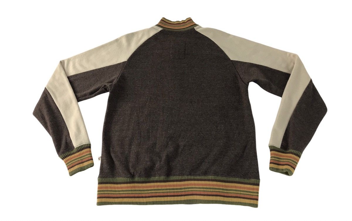 Hang Ten × Vintage Vintage Sweater Hang Ten Two Tones Colour Zipper Design Size US M / EU 48-50 / 2 - 2 Thumbnail