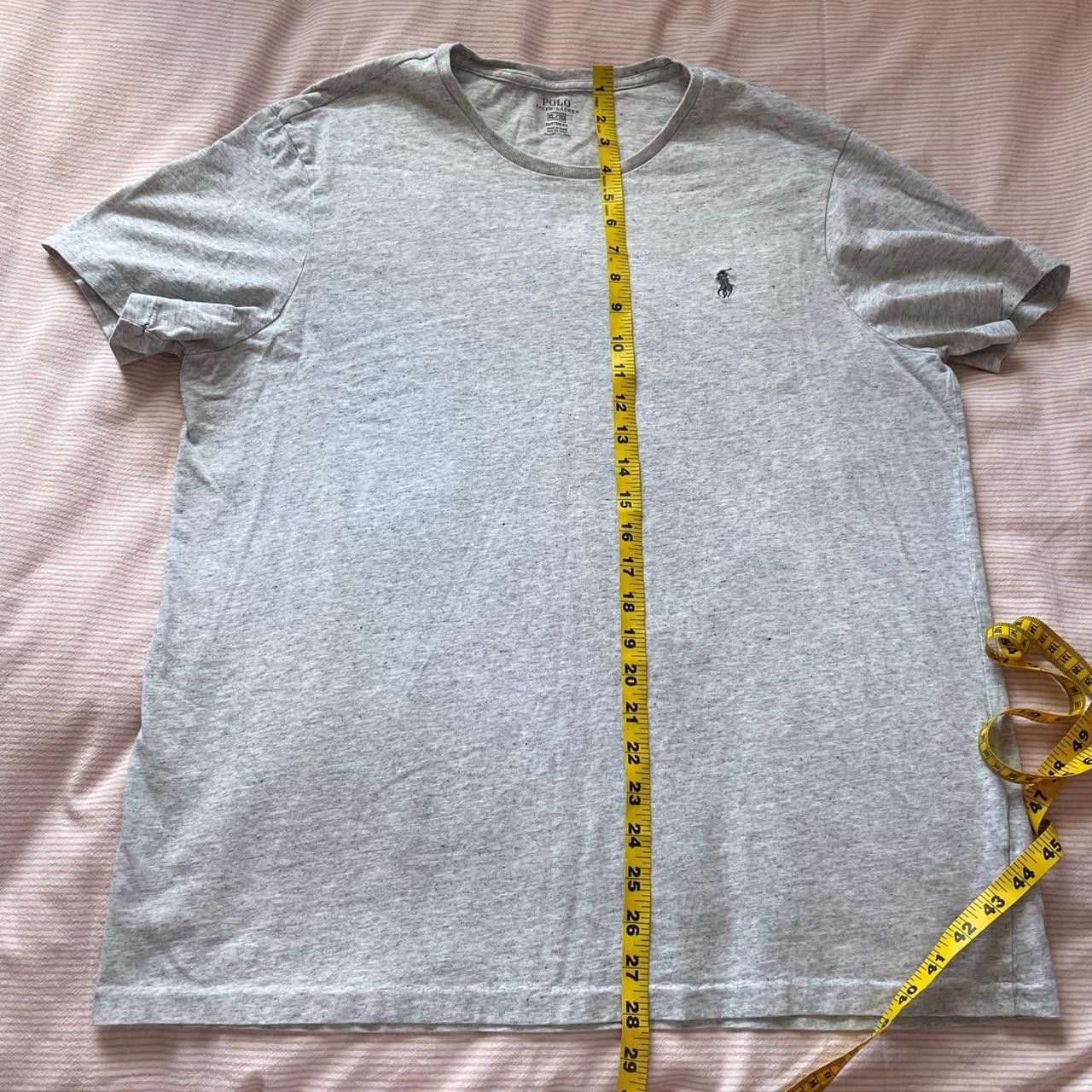 Polo Ralph Lauren Grey Polo Ralph Lauren Tee Size US XL / EU 56 / 4 - 8 Thumbnail