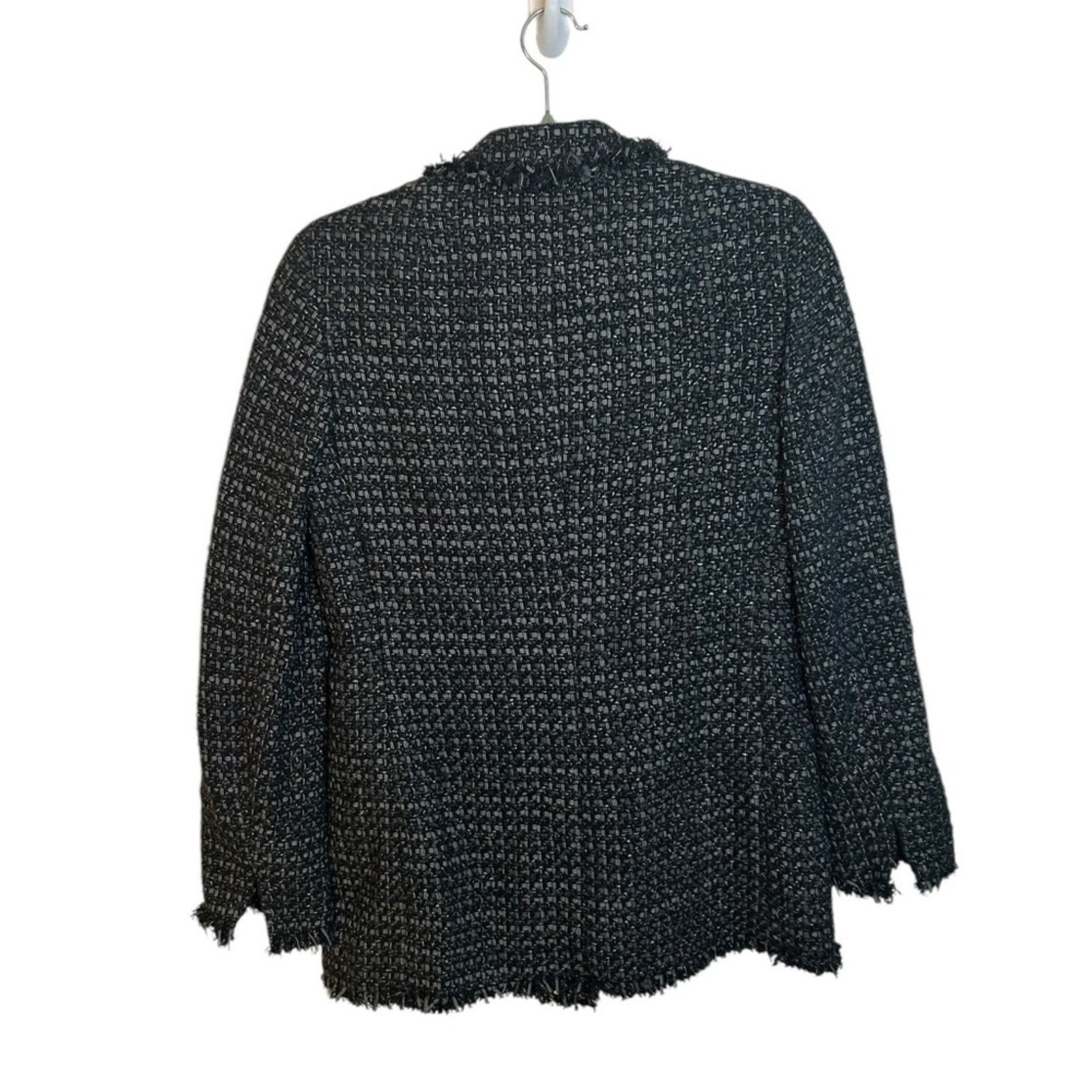 Akris Akris Punto Metallic Tweed Blazer Size M / US 6-8 / IT 42-44 - 2 Thumbnail
