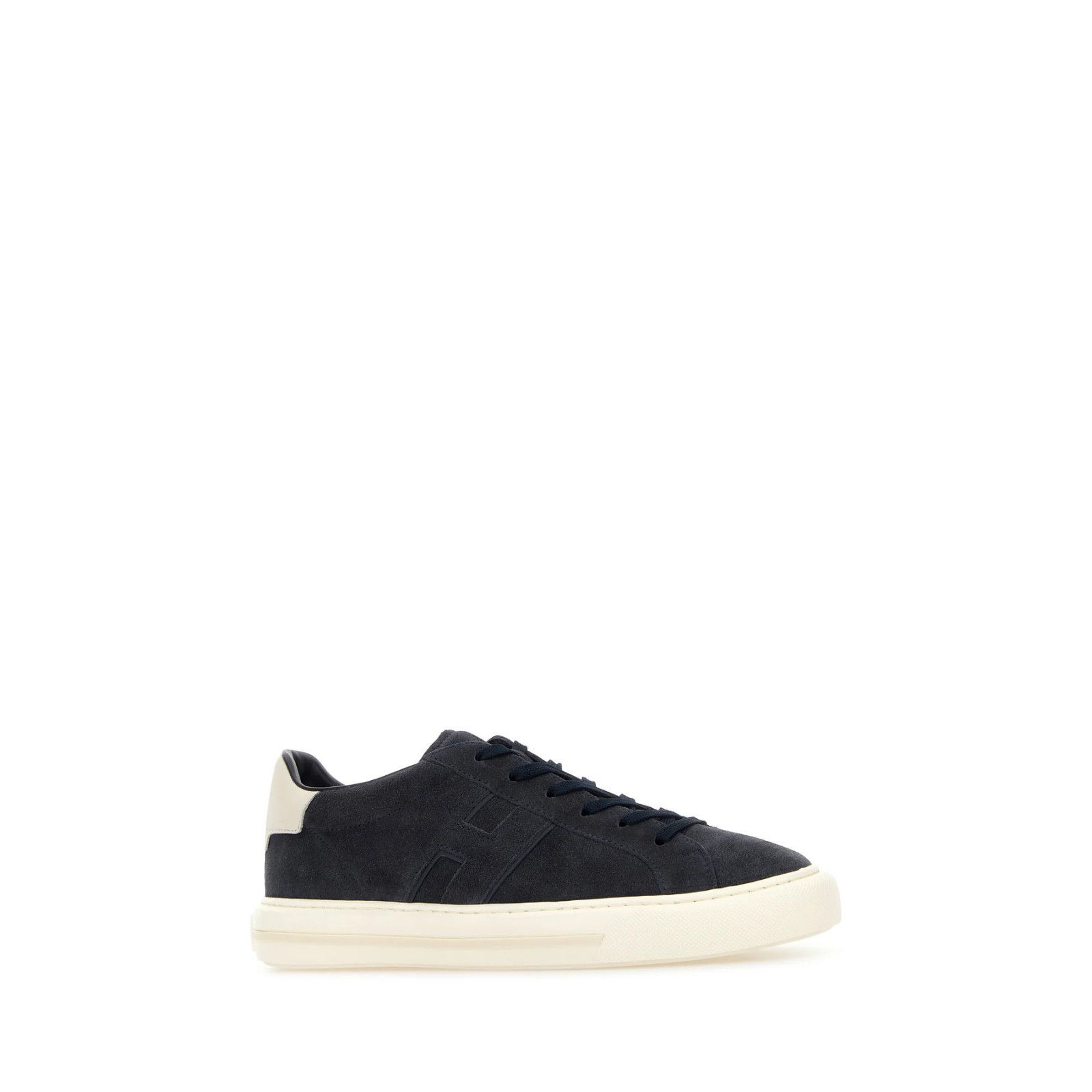 HOGAN Navy Suede Sneakers New )
