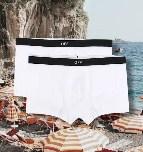 Off-White Off-White logo boxers (pack of two) - L Size ONE SIZE - 1 Thumbnail