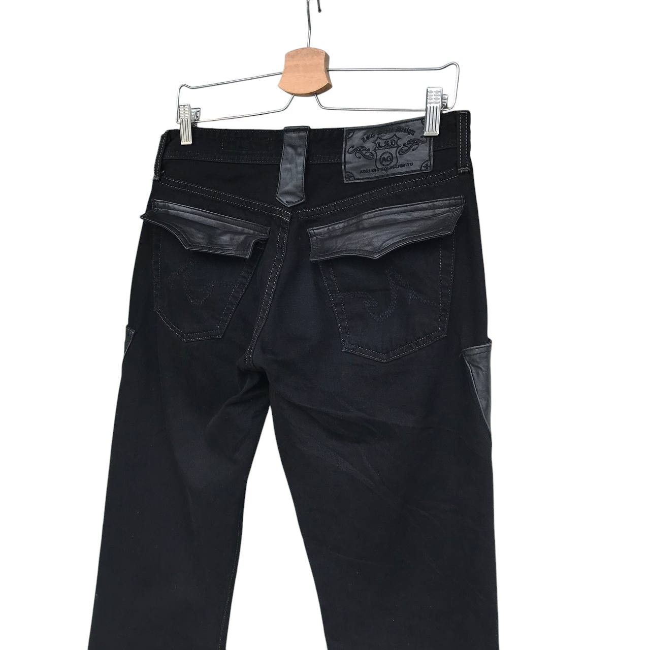 AG Adriano Goldschmied BOOTCUT AG Adriano Goldschmied "The Fillmore" Leather Pocket Size US 29 - 9 Thumbnail