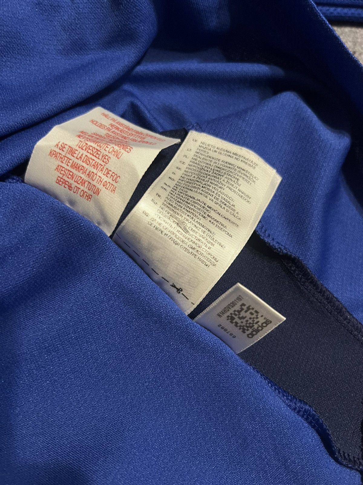 Adidas RARE Adidas AJAX Shirt Vintage 2008/09 Football Blue Jersey Size US XL / EU 56 / 4 - 10 Thumbnail