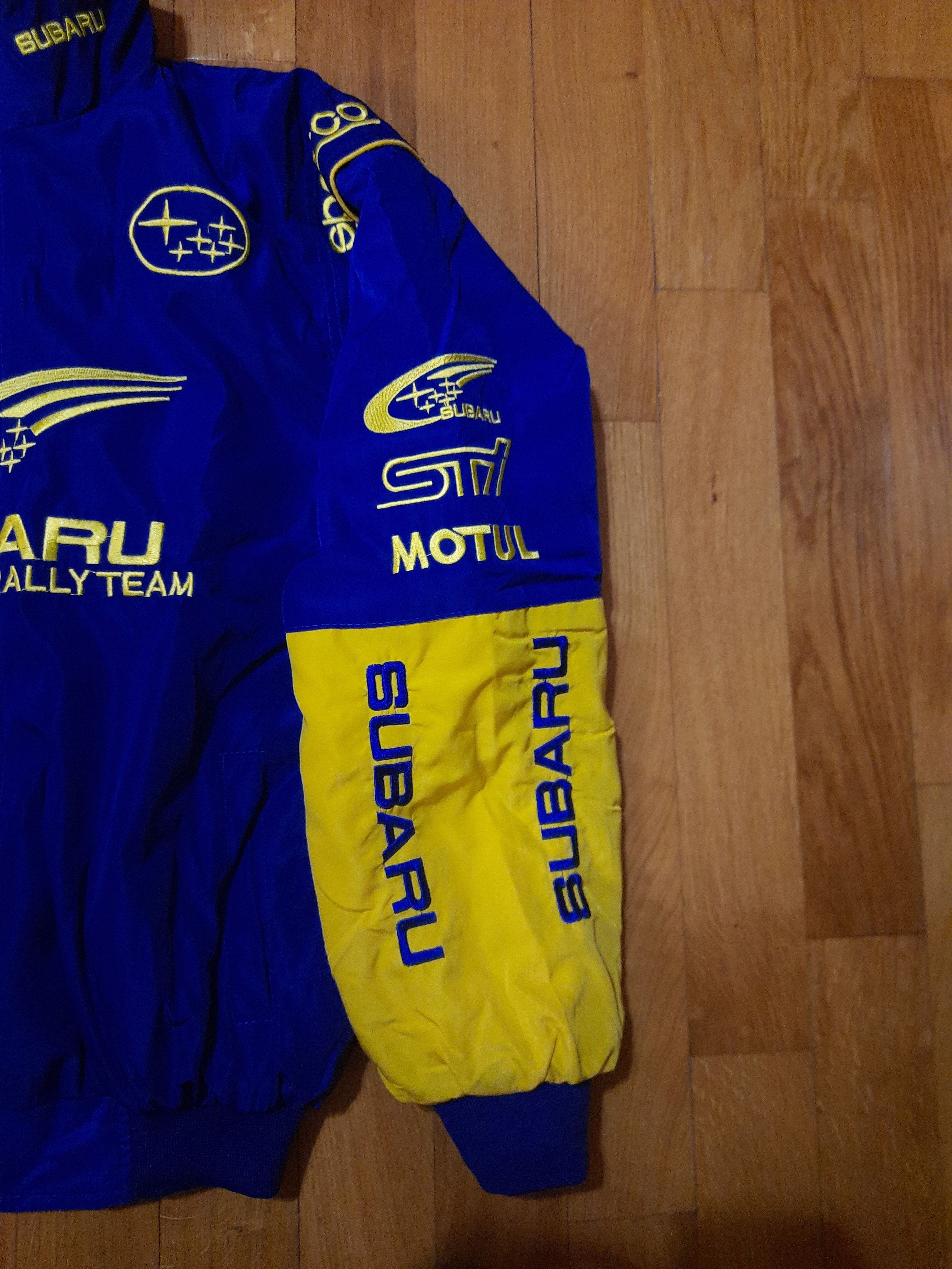 Formula 1 Subaru Rally Racing Puffer Jacket Size US L / EU 52-54 / 3 - 4 Thumbnail