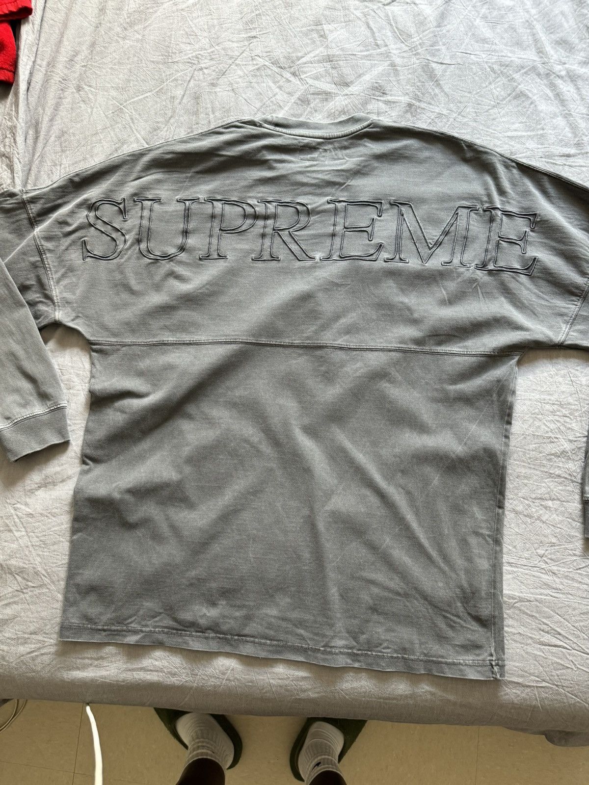 Supreme Supreme Overdyed Long Sleeve Shirt SS20 Relaxed Fit Size US L / EU 52-54 / 3 - 1 Thumbnail