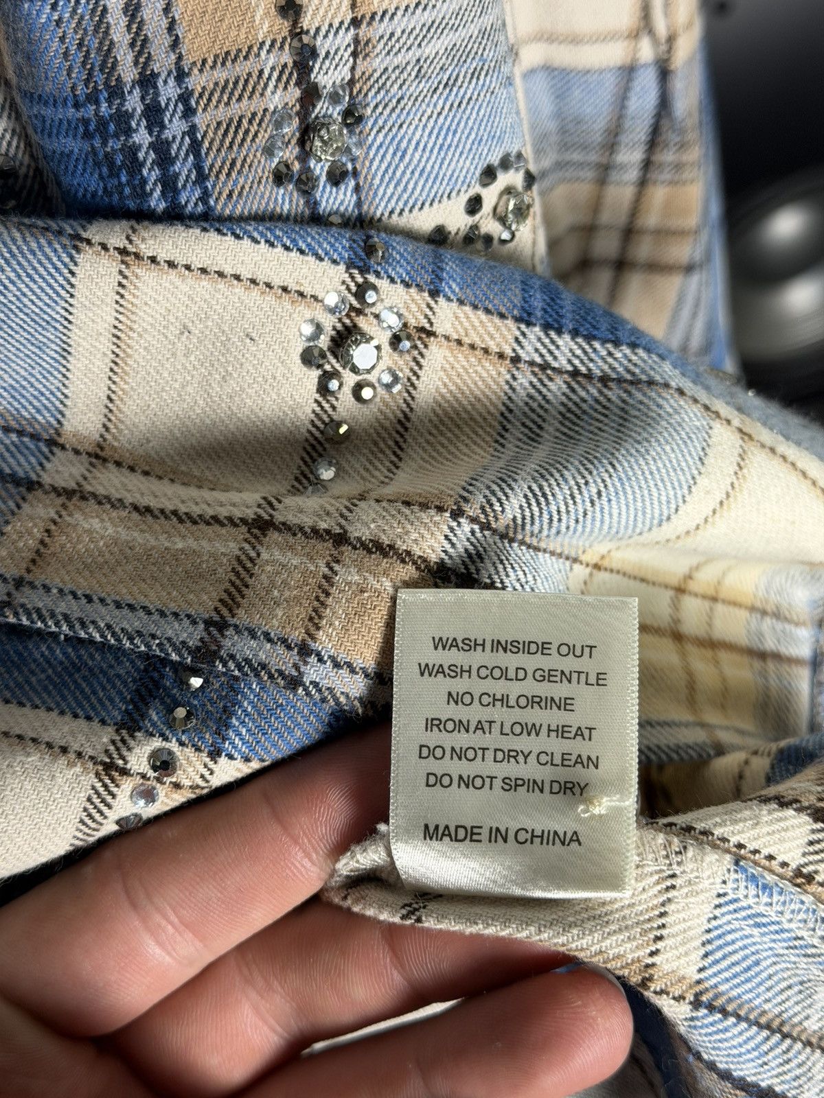 Vale Vale Forever Skyfall Flannel 'Cream/Blue’ Size US L / EU 52-54 / 3 - 7 Thumbnail