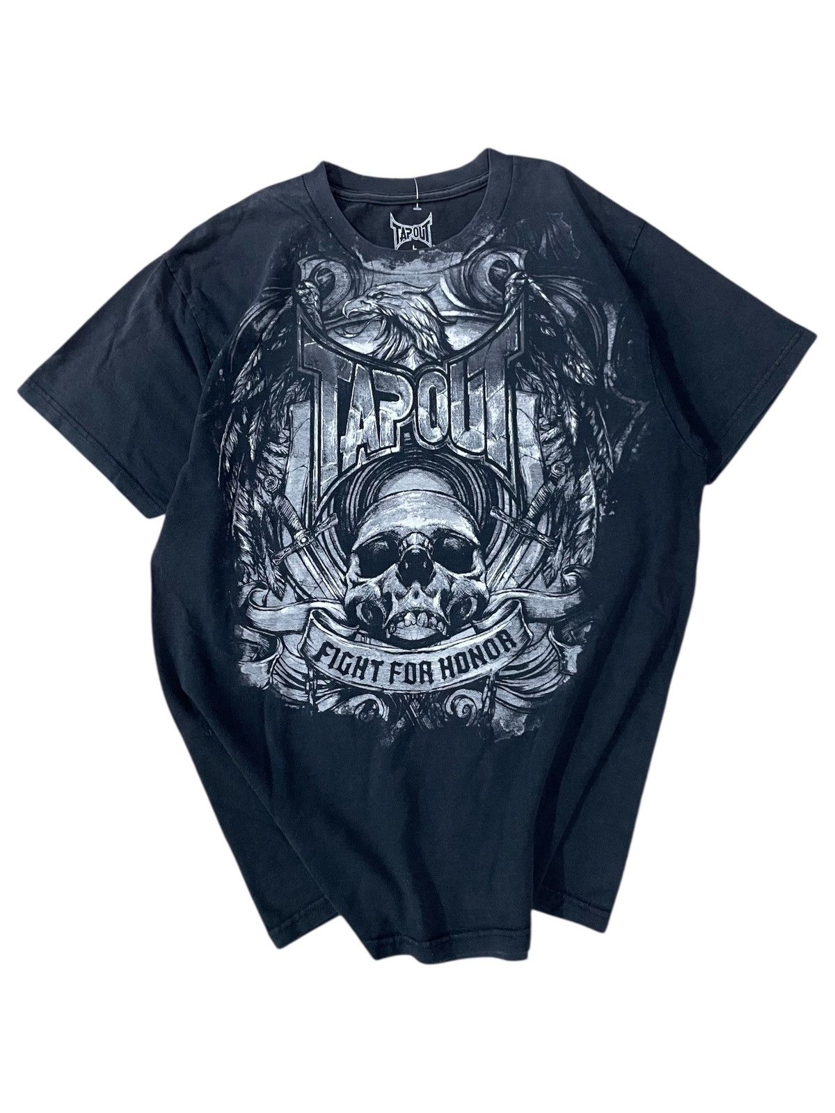 Tapout Vintage Y2k Tapout Grunge Emo Skull Size US L / EU 52-54 / 3 - 1 Thumbnail
