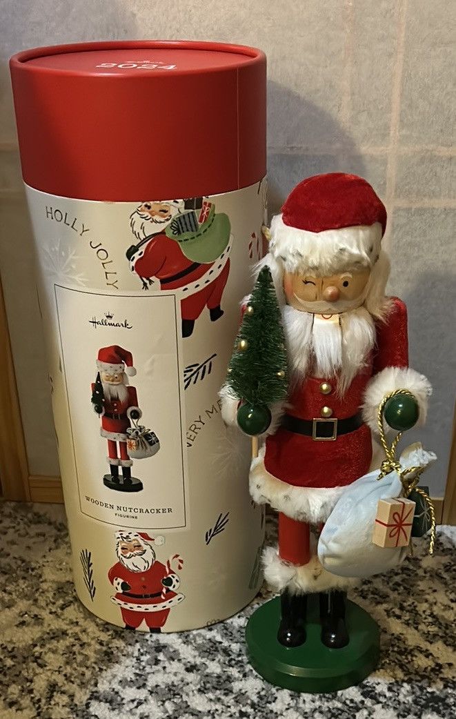 Other Hallmark 2024 Artist Series Santa Wooden NUTCRACKER 12.5" Size ONE SIZE - 1 Thumbnail
