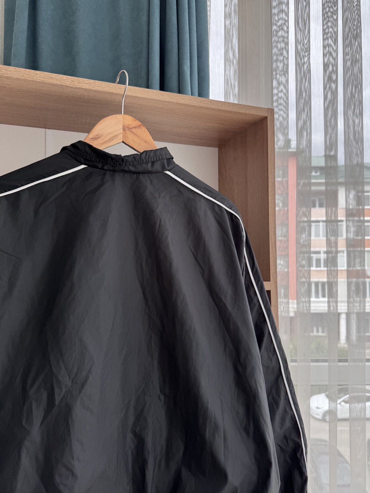 Nike × Vintage Vintage Nike Streetwear Nylon Zip TrackJacket Size US S / EU 44-46 / 1 - 11 Thumbnail