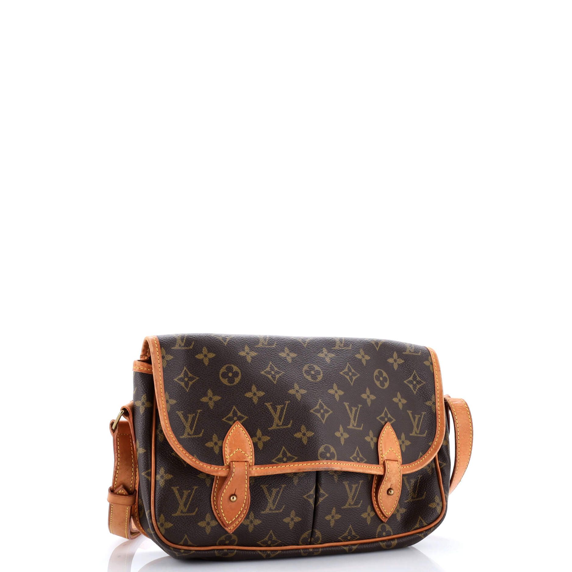 Louis Vuitton Sac Gibeciere Messenger Bag Monogram Canvas MM Size ONE SIZE - 1 Thumbnail
