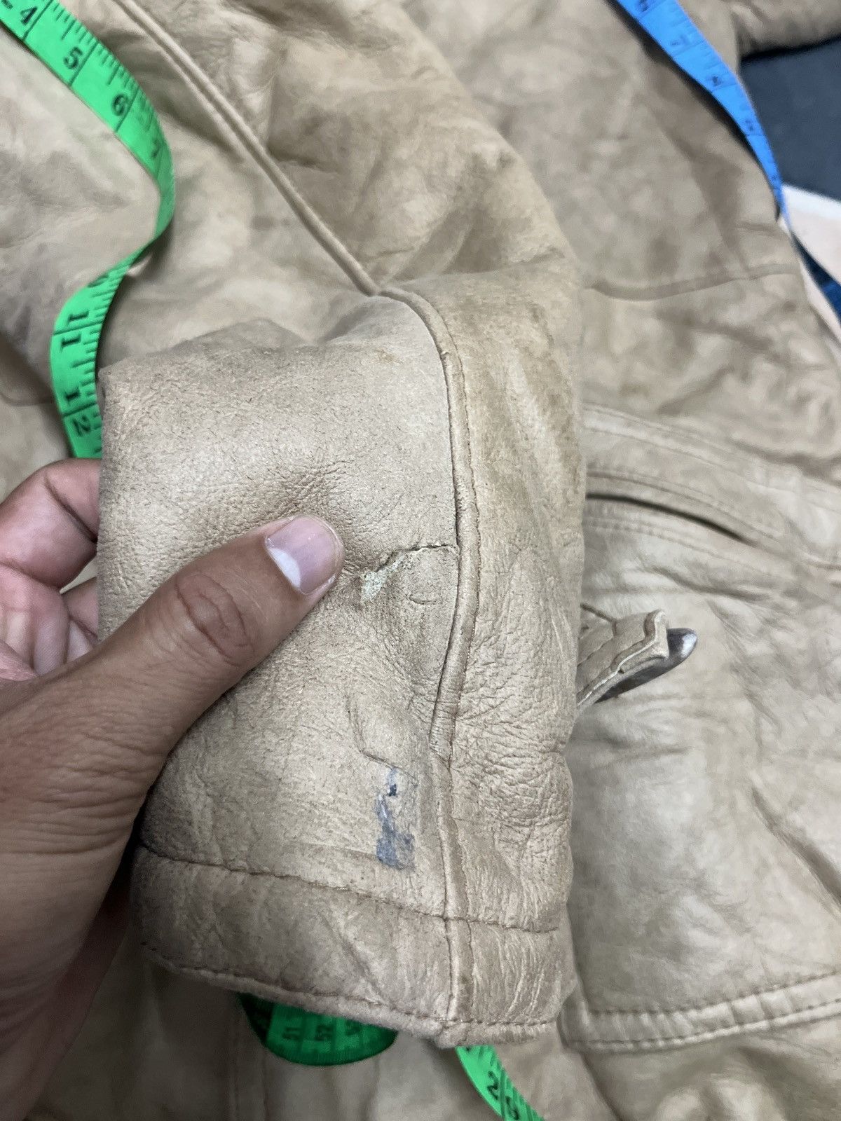 Vintage TRUE VINTAGE 50s Archive Made In Spain Lambskin Jackets Size US M / EU 48-50 / 2 - 16 Thumbnail