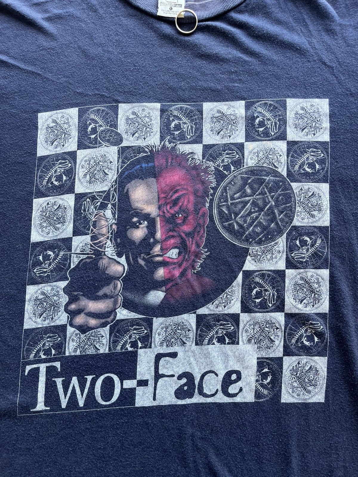 DC Comics × Vintage Vintage TWO-FACE 1995’s Batman Forever DC.Comics T-shirt Size US L / EU 52-54 / 3 - 6 Thumbnail
