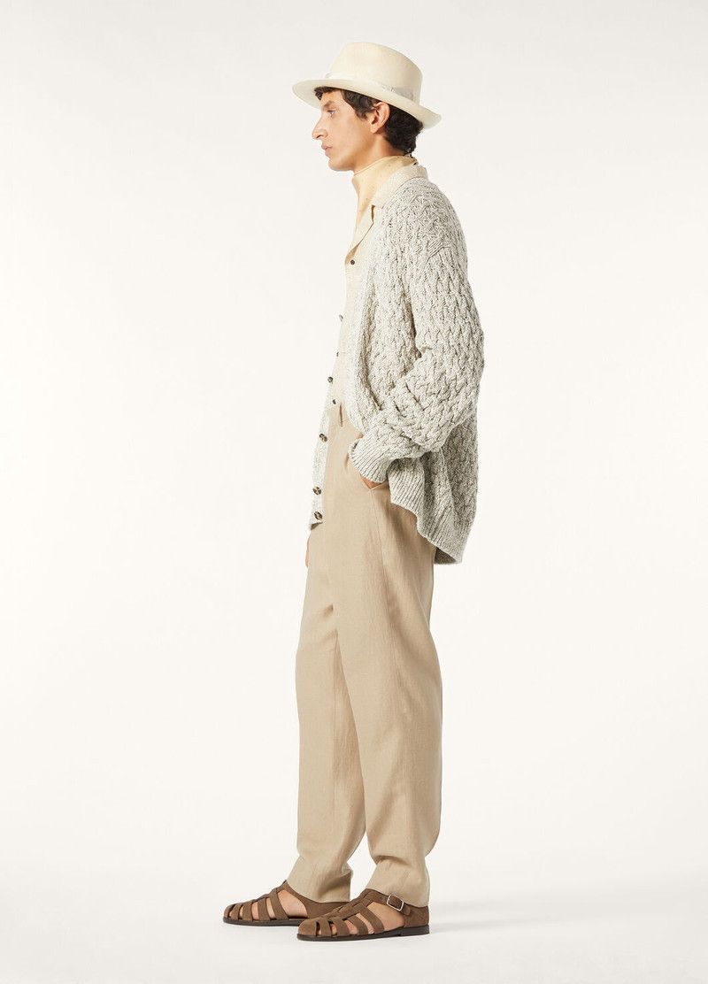 Loro Piana o1w1db10226 FAO9762 Torriggia Cardigan in Grey Size US S / EU 44-46 / 1 - 2 Thumbnail