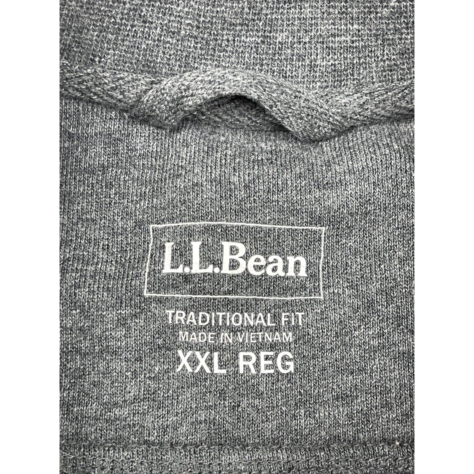 Vintage L.L. Bean Gray Fleece Crewneck Sweatshirt Pullover 2XL Casual Men's Outdoor Classic Size US XXL / EU 58 / 5 - 3 Thumbnail