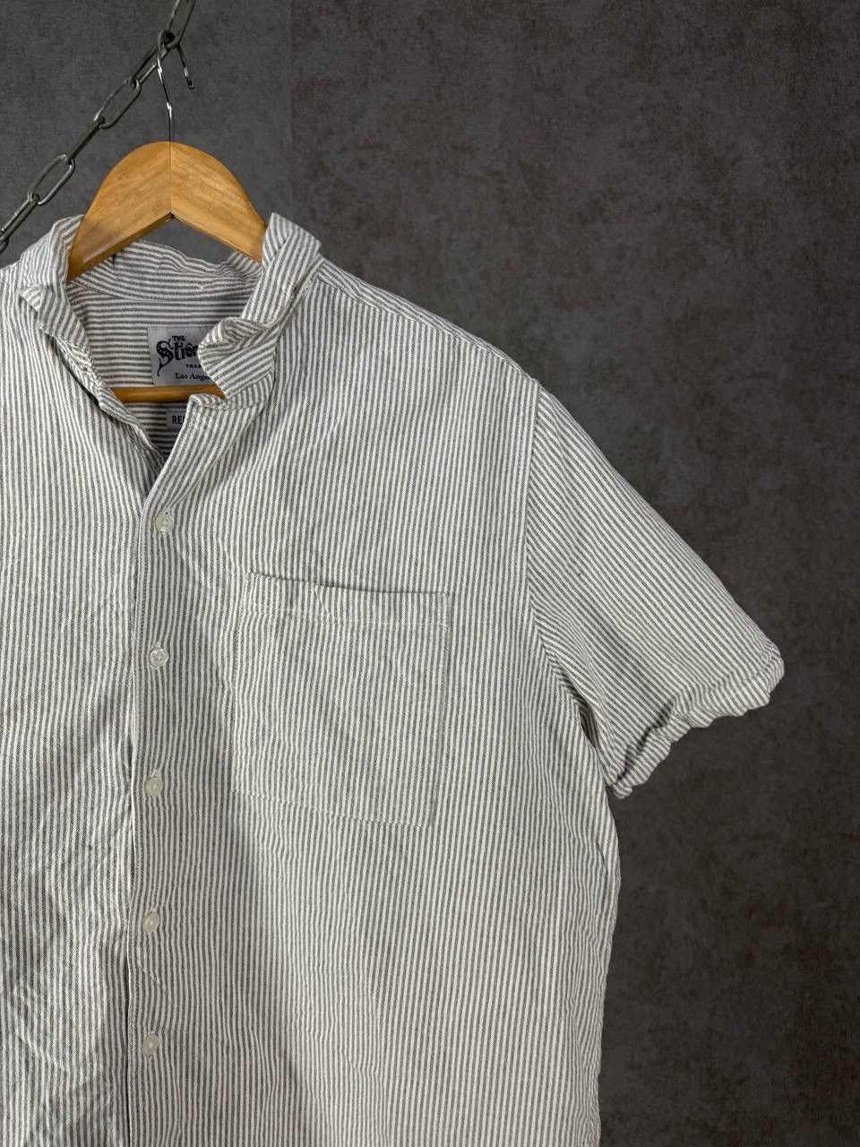The Stronghold The Stronghold old money striped designer shirt Size US XL / EU 56 / 4 - 2 Thumbnail