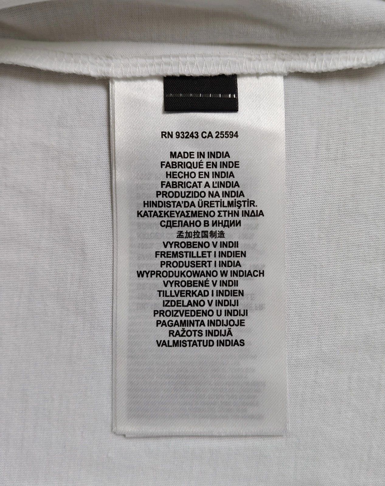 Diesel DIESEL White T-Shirt With Logo Patch FTP 4107 Size US L / EU 52-54 / 3 - 7 Thumbnail