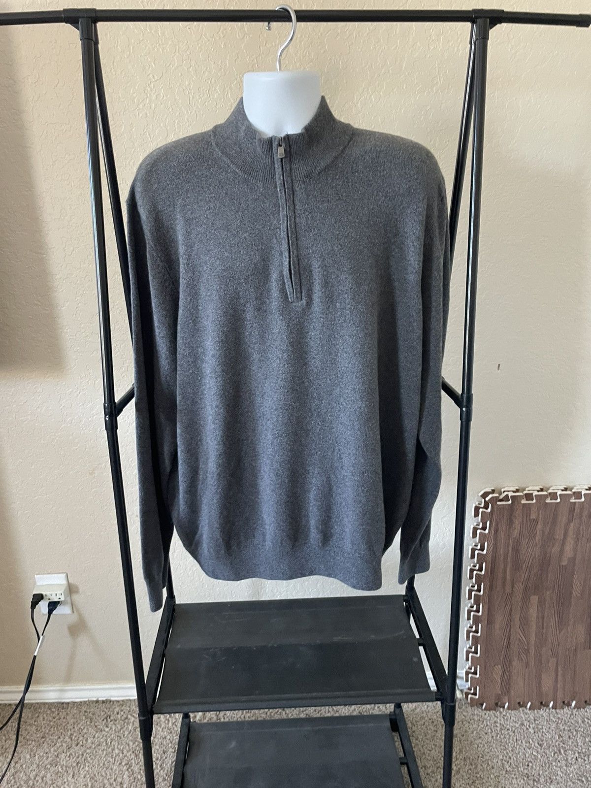 Faherty Jackson 1/4 Zip Sweater nwt 178.00 Size US XXL / EU 58 / 5 - 1 Thumbnail