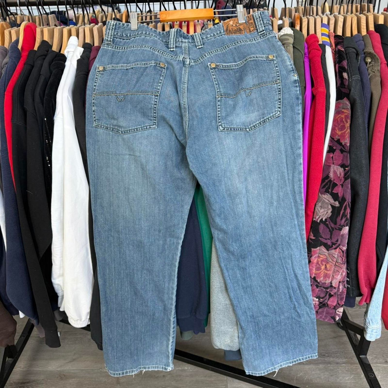 Rusty Vintage Y2K Rusty Skate/Surf Baggy Denim Jeans Size US 36 / EU 52 - 1 Thumbnail