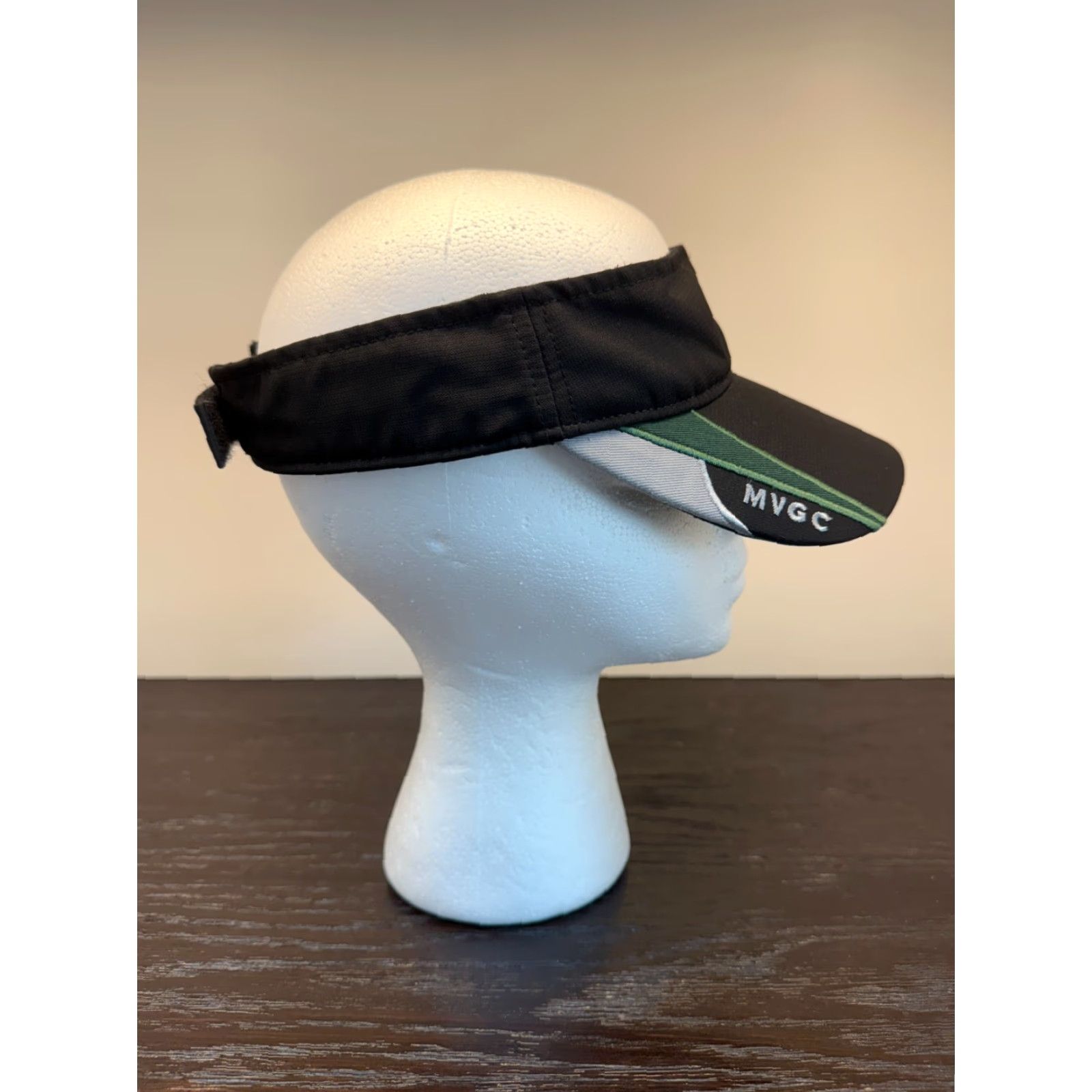 Vintage Muirfield Village Golf Club Visor Hat Mens Black Adjustable Strapback MVGC Size ONE SIZE - 3 Thumbnail