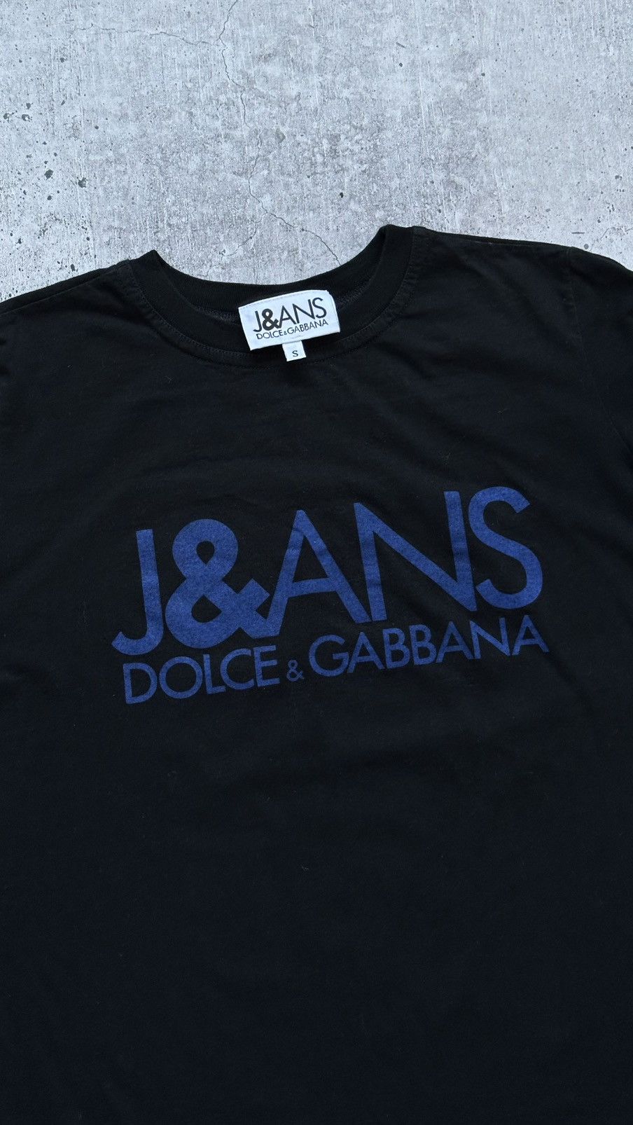 Dolce & Gabbana Women's J&ANS Dolce Gabbana Vintage Big Logo T Shirt Size S / US 4 / IT 40 - 6 Thumbnail