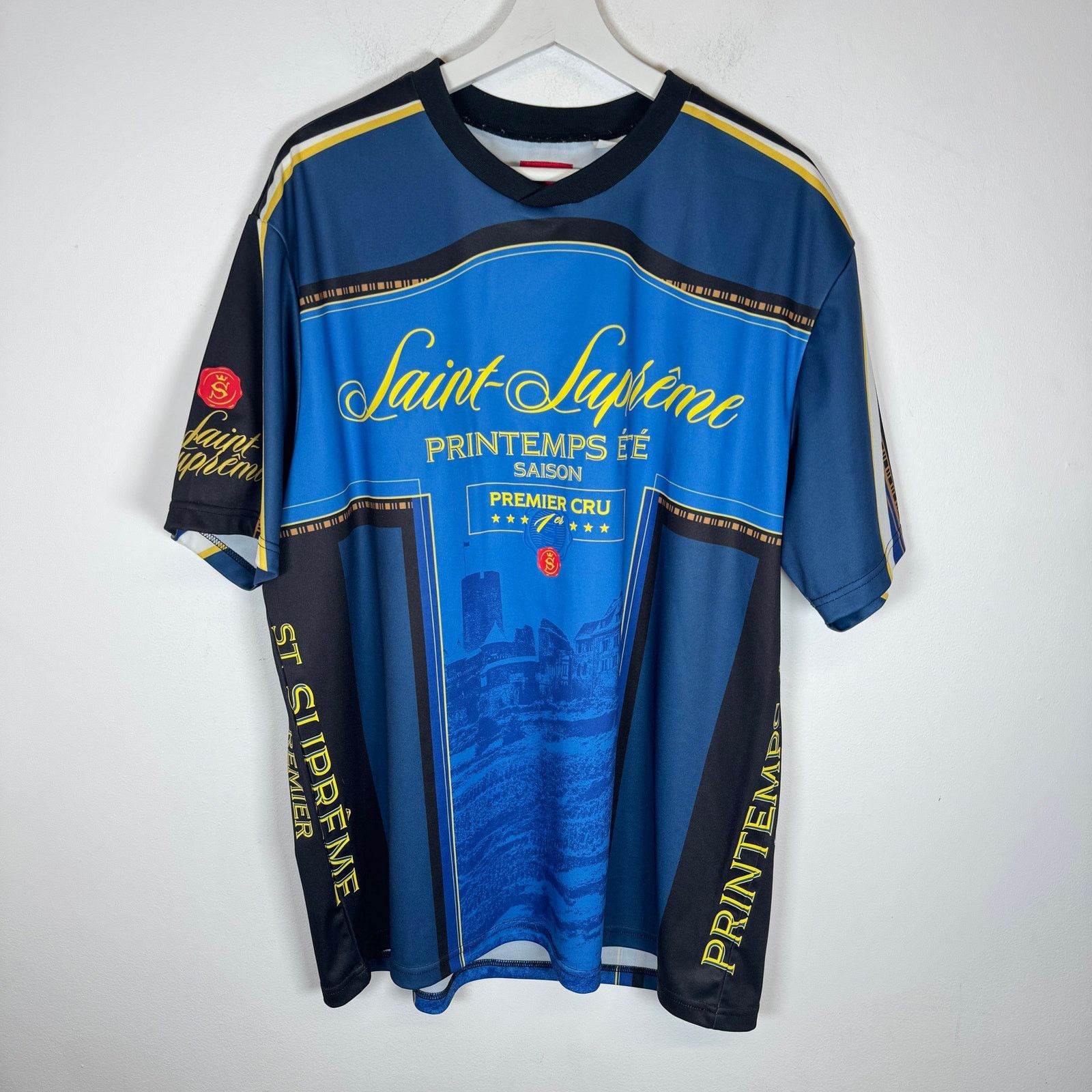 supreme Premier Soccer Jersey blue XXL Supreme Premier Soccer Jersey