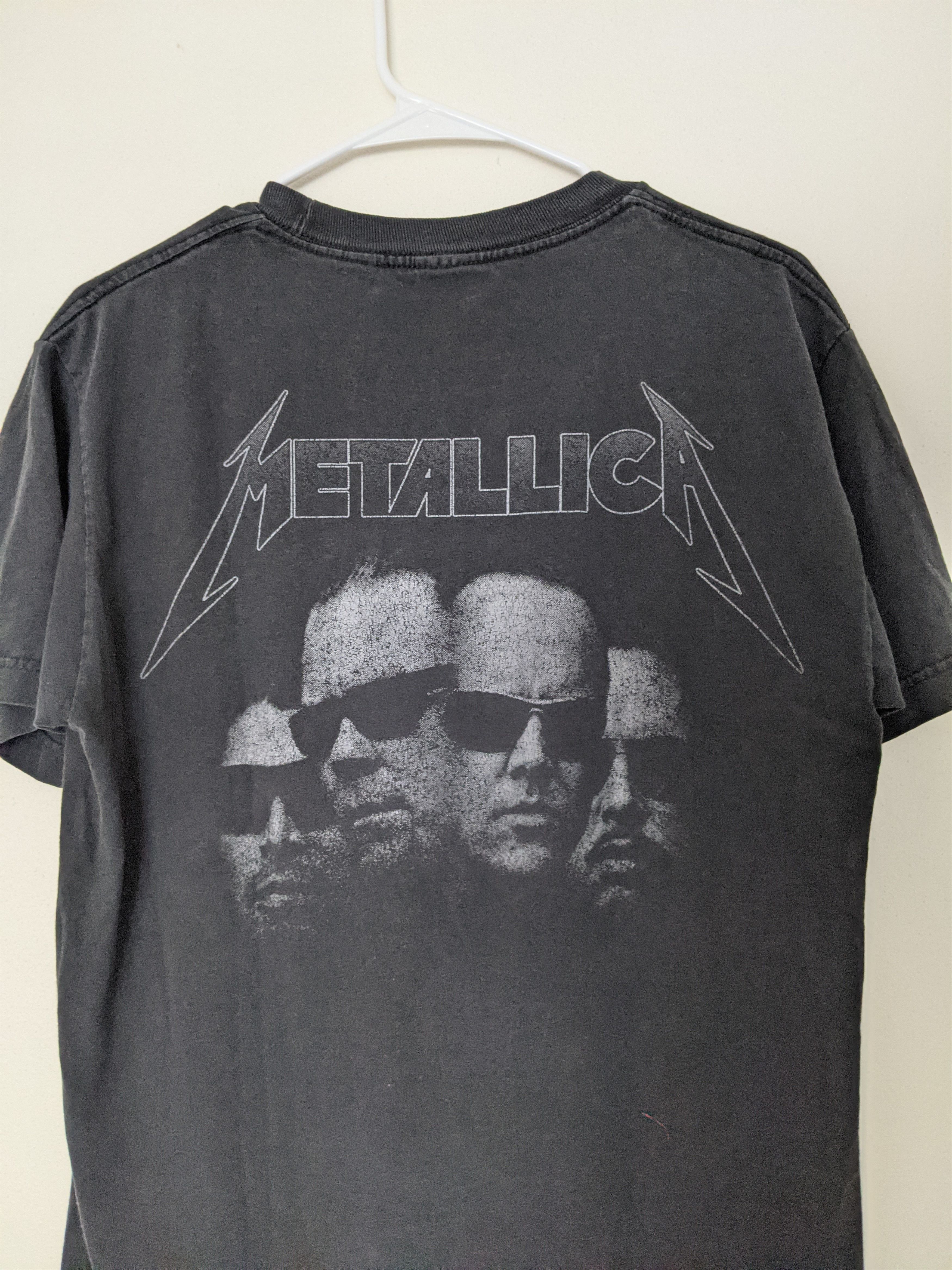 Metallica Metallica Band Double Side Graphic Tee Shirt Size US L / EU 52-54 / 3 - 4 Thumbnail