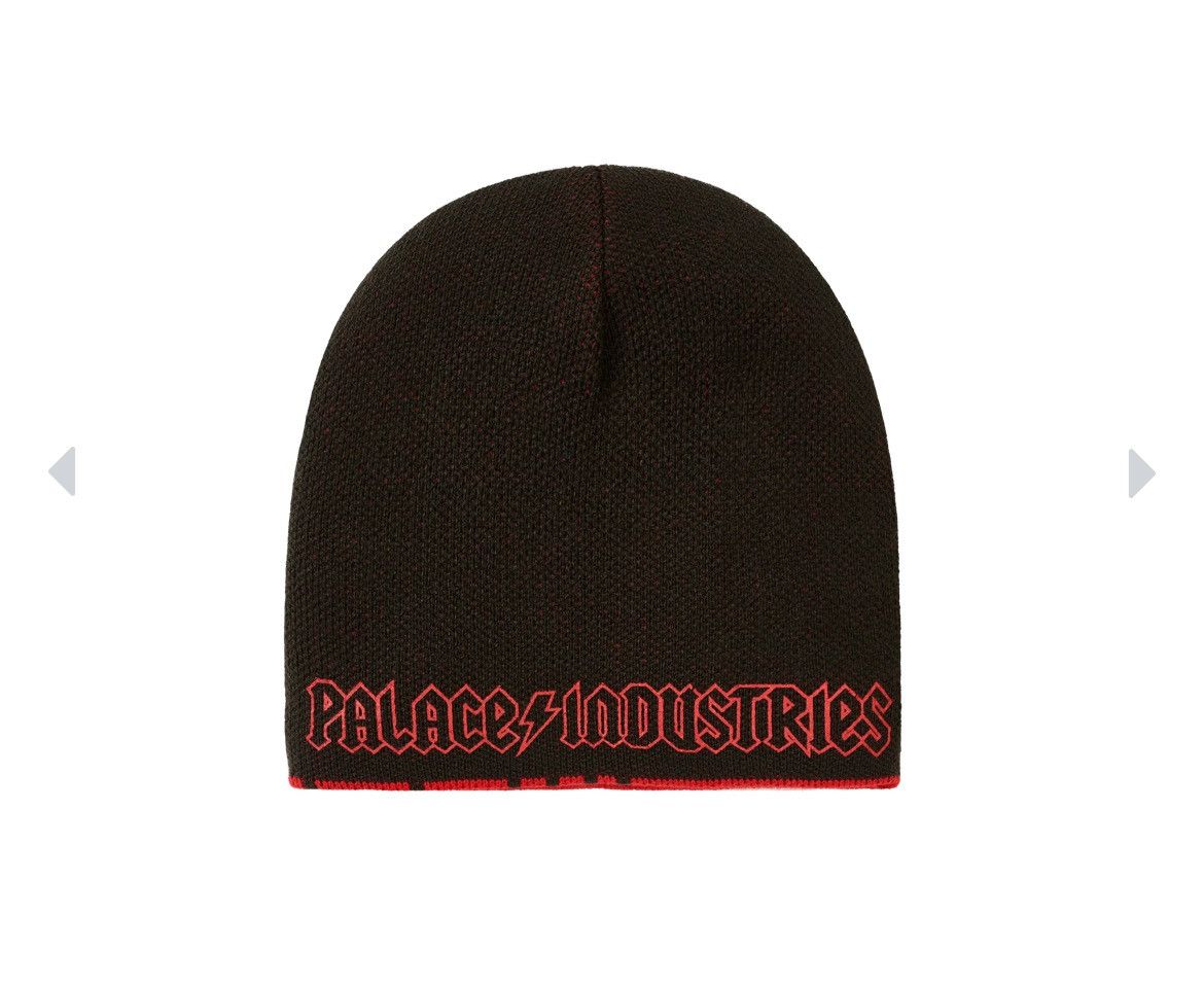 Palace Palace World Industries Reverso Nein Cuff Beanie Red Size ONE SIZE - 7 Thumbnail