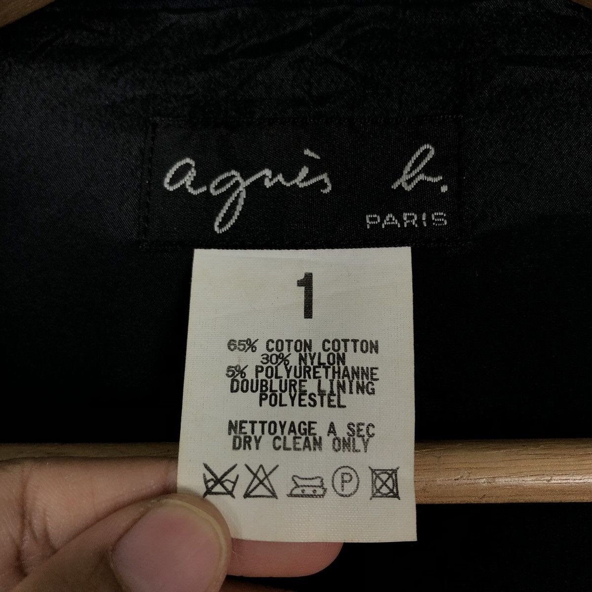 agnes b. 🔥Cropped Biker Jacket Chore Agnes. B Japan Made Size US S / EU 44-46 / 1 - 17 Thumbnail