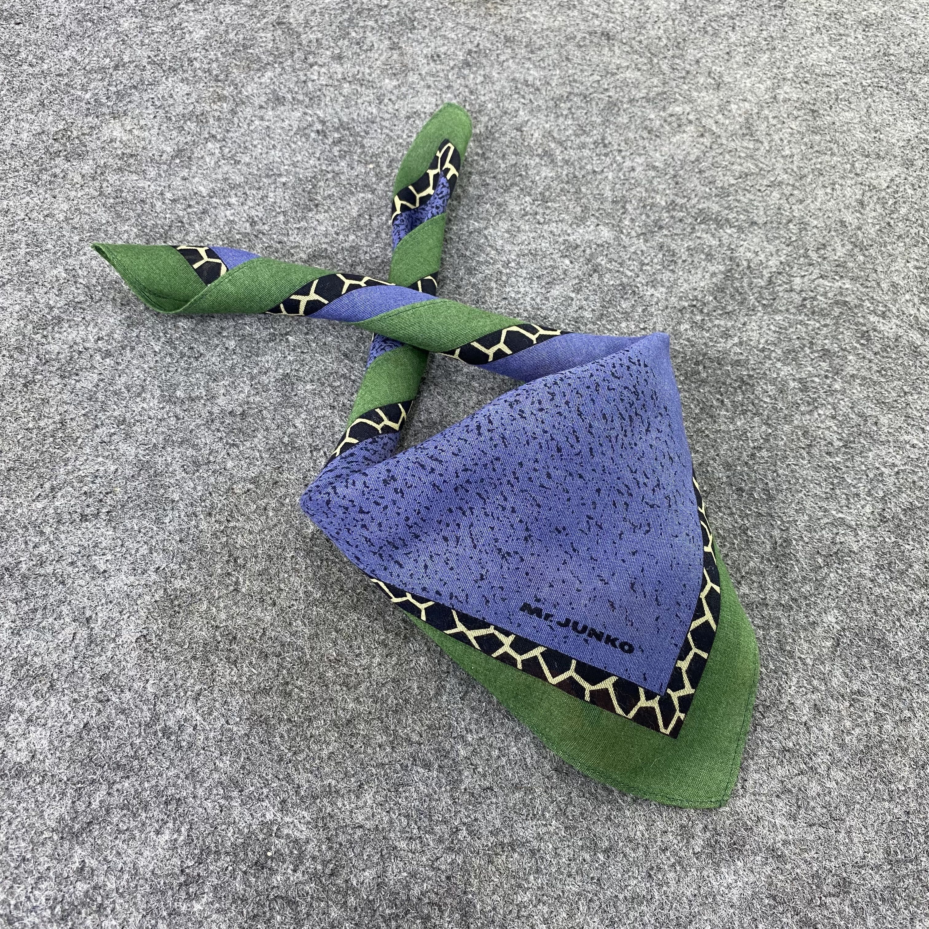 Japanese Brand Mr. Junko Handkerchief / Bandana / Neckerchief-B512 Size ONE SIZE - 2 Thumbnail
