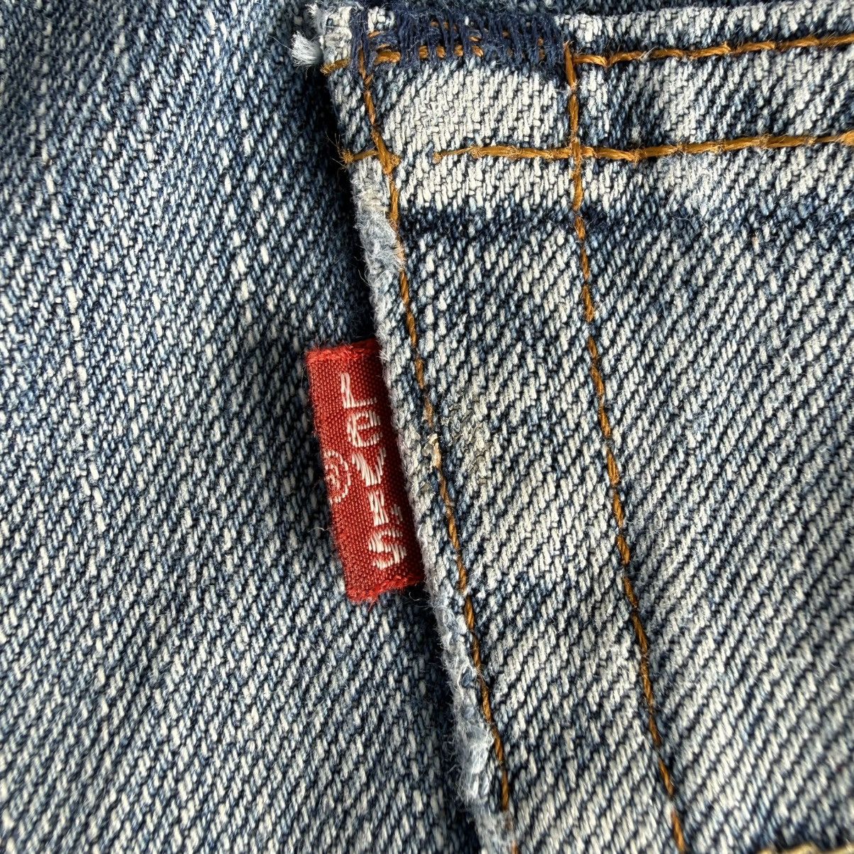 Levi's Vintage Clothing W32x28.5 Vintage Levi's 503 Faded Ripped Denim Jean Pants Size US 32 / EU 48 - 12 Thumbnail