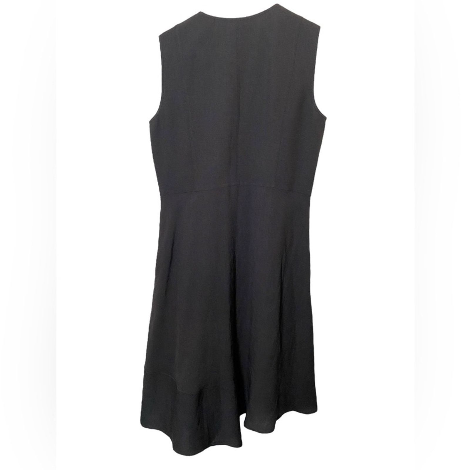 Lafayette 148 Lafayette 148 NY Midi Asymmetrical Dress L Size L / US 10 / IT 46 - 2 Thumbnail