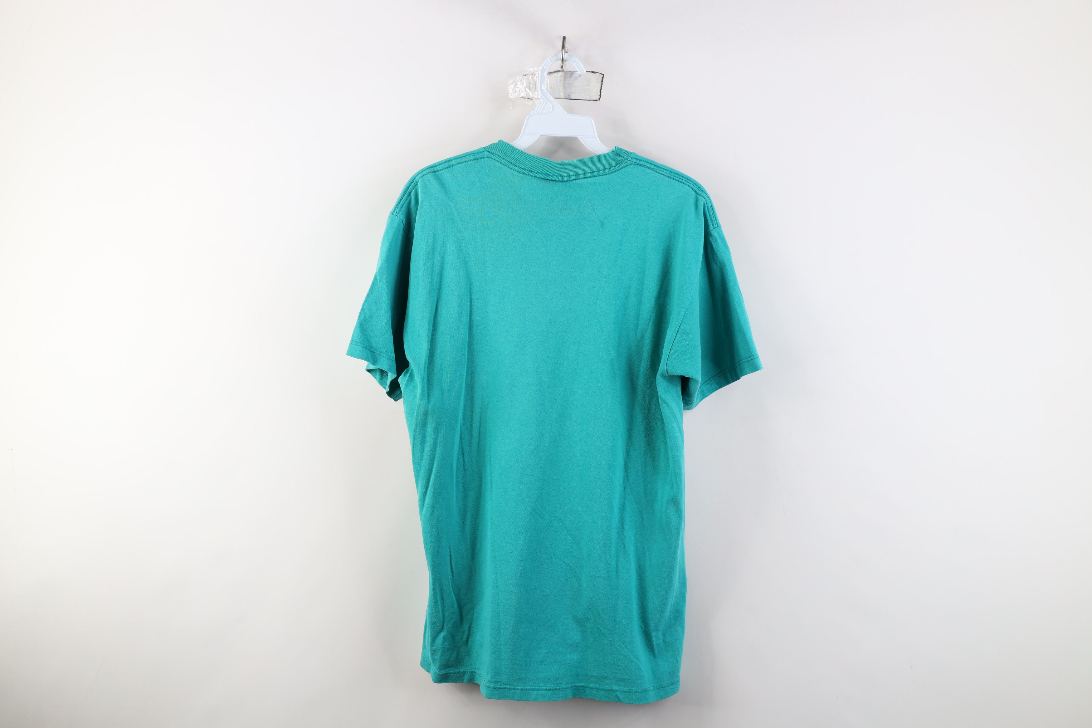 Disney Vintage 80s 90s Disney Mickey Mouse T-Shirt Teal USA Size US S / EU 44-46 / 1 - 14 Thumbnail