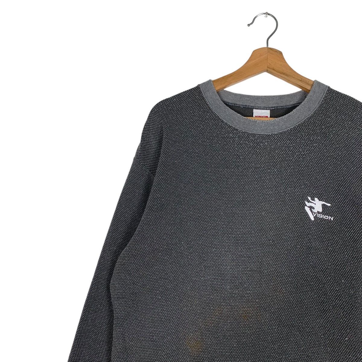 Vision Streetwear Vision Street Wear Embroidery Small Logo Sweater #0817-C37 Size US XL / EU 56 / 4 - 6 Thumbnail