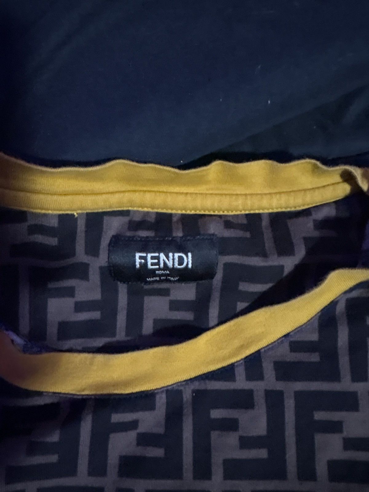 Fendi All Over Ff Fendi T-Shit / Tee Size US S / EU 44-46 / 1 - 2 Thumbnail