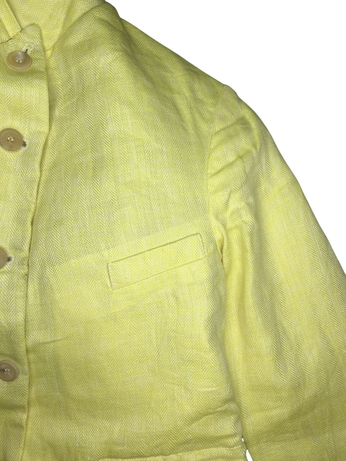 Paul Harnden Shoemakers Extended Pocket Linen Blazer Size XS / US 0-2 / IT 36-38 - 6 Thumbnail