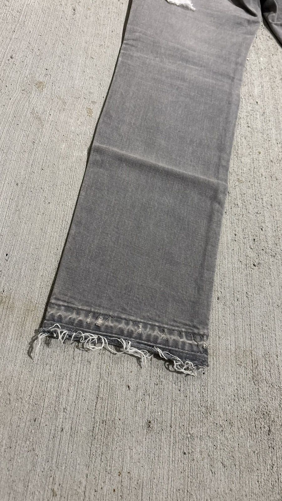 Jun Takahashi × Undercover Undercover SS2005 But Beautiful Fringe Denim Size US 32 / EU 48 - 15 Thumbnail