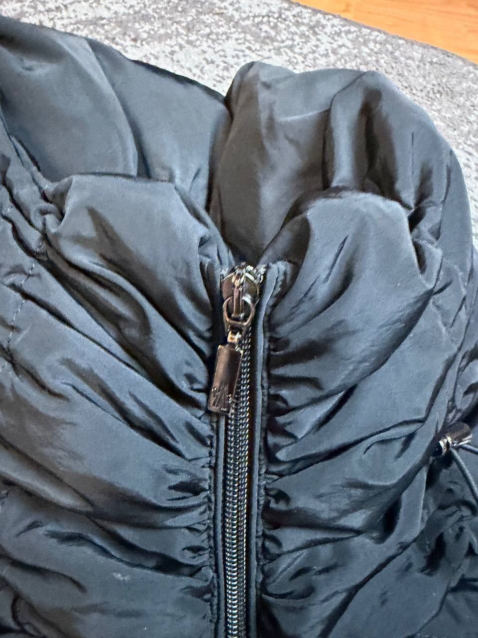 Moncler MONCLER DURACE Down Puffer Coat Jacket Black Big Collar Size XS / US 0-2 / IT 36-38 - 6 Thumbnail