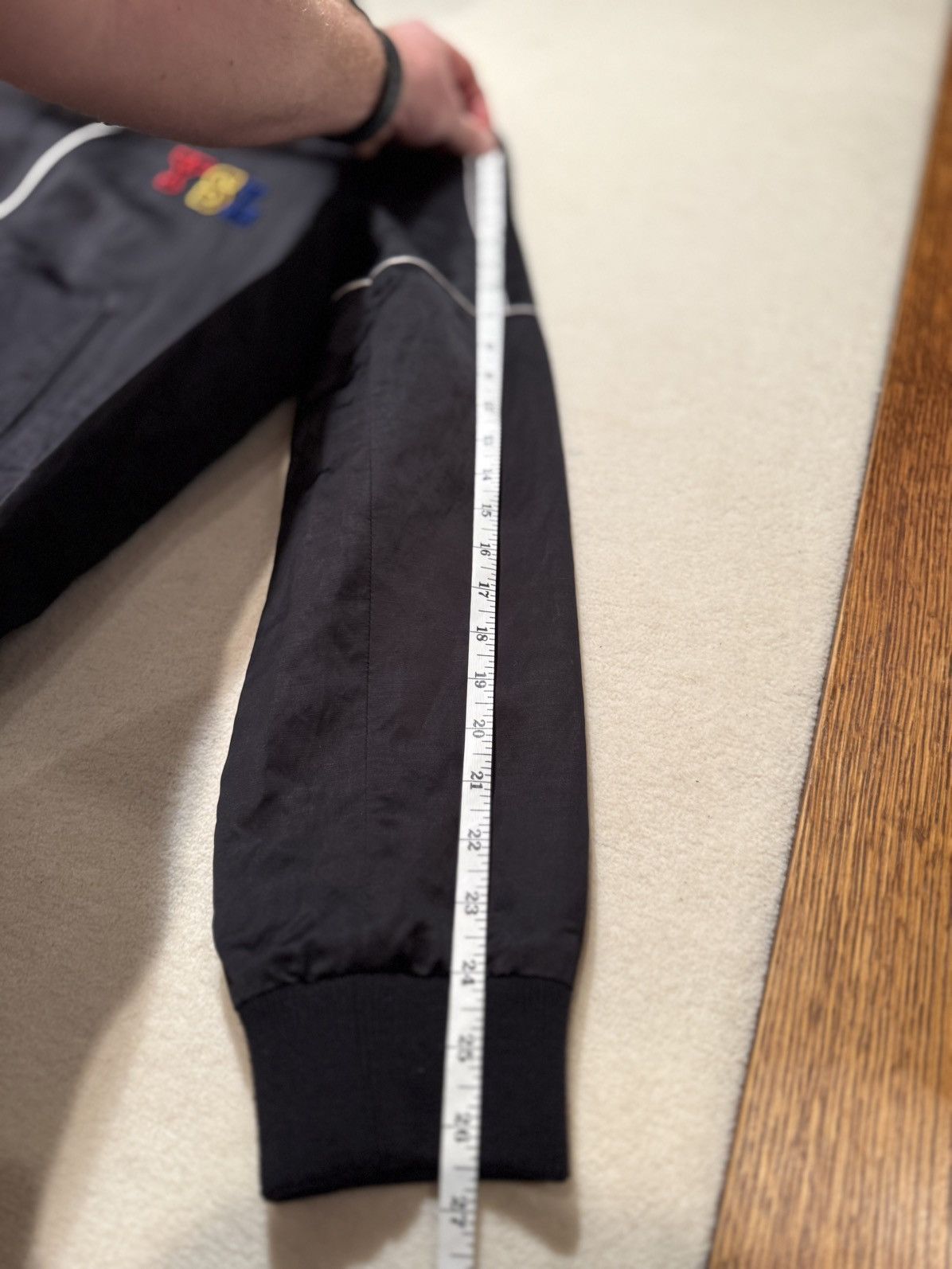 Saint Laurent Paris FW21 Saint Laurent YSL logo black bomber teddy jacket 56 Size US XL / EU 56 / 4 - 10 Thumbnail
