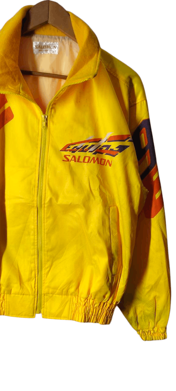 Vintage VINTAGE SALOMON WINDBREAKER JACKET Size US L / EU 52-54 / 3 - 6 Thumbnail