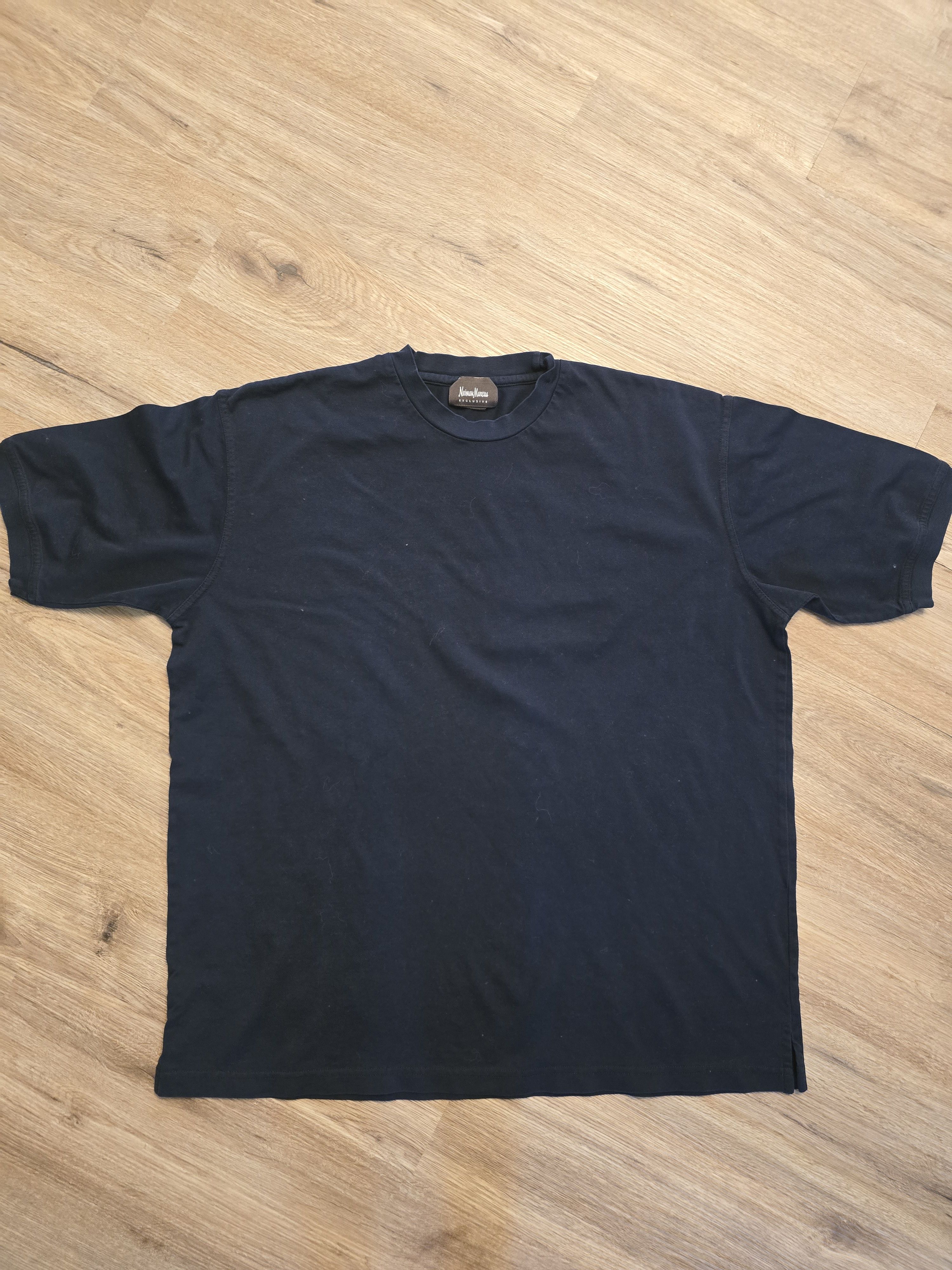 Neiman Marcus Neiman Marcus Exclusive Men's Navy Tshirt XL Size US XL / EU 56 / 4 - 2 Thumbnail