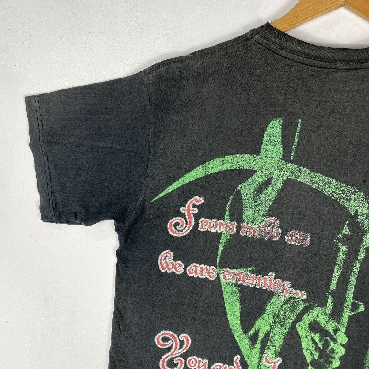 Band Tees Vintage 90's CHILDREN OF BODOM Hatebreeder Distressed Tee Size US M / EU 48-50 / 2 - 18 Thumbnail