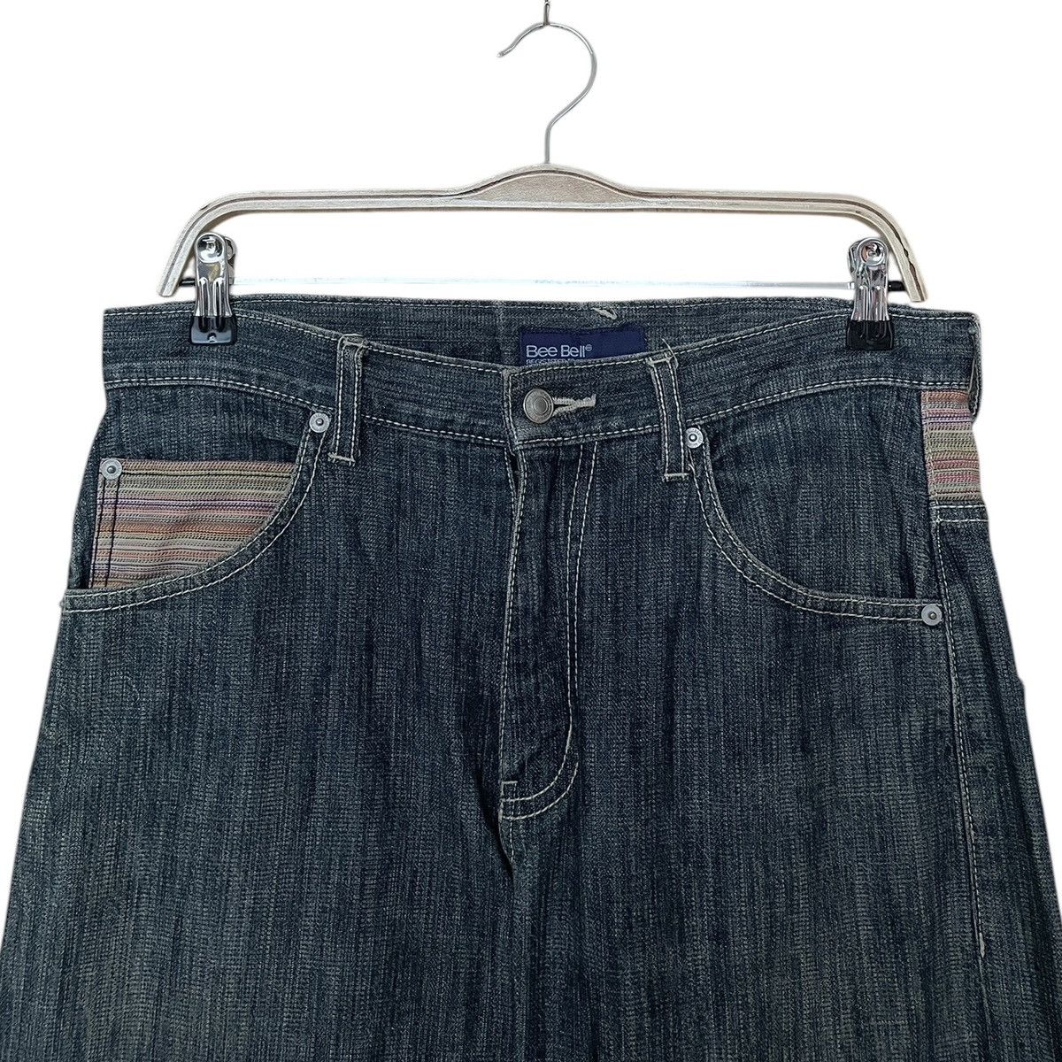 Japanese Brand × Vintage Vintage Japanese Brand Bee Bell Jeans 2000s Size US 32 / EU 48 - 3 Thumbnail